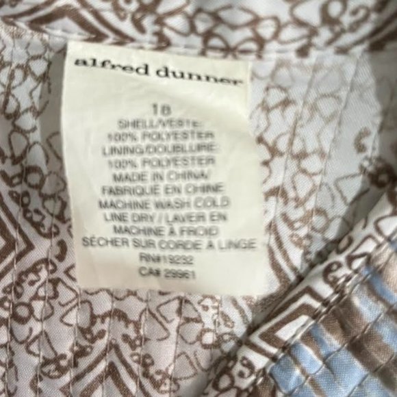 Alfred Dunner Lightweight Open Front Jacket - Picture 5 of 5
